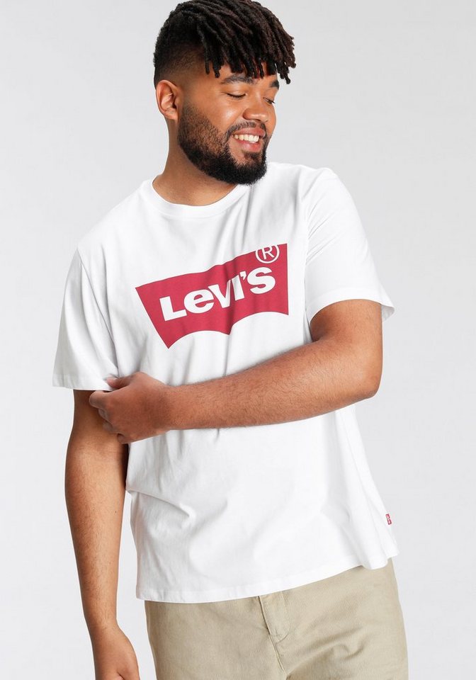 Levi's® Plus T-Shirt LE B&T BIG GRAPHIC TEE mit Logofrontprint günstig online kaufen