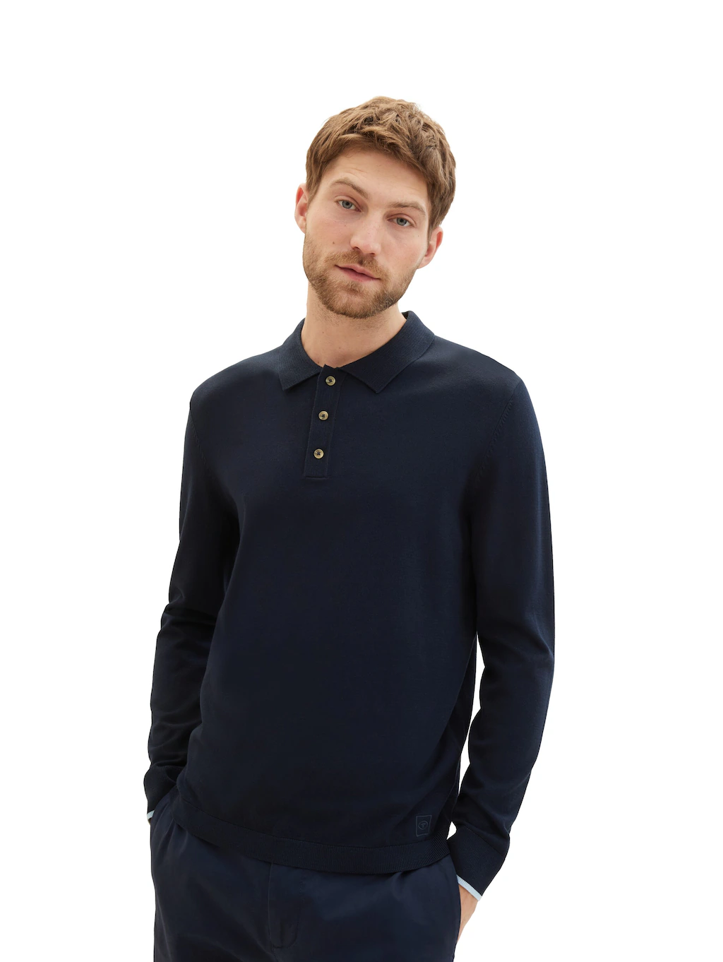 TOM TAILOR Polokragenpullover, mit LENZING(TM) ECOVERO(TM) günstig online kaufen