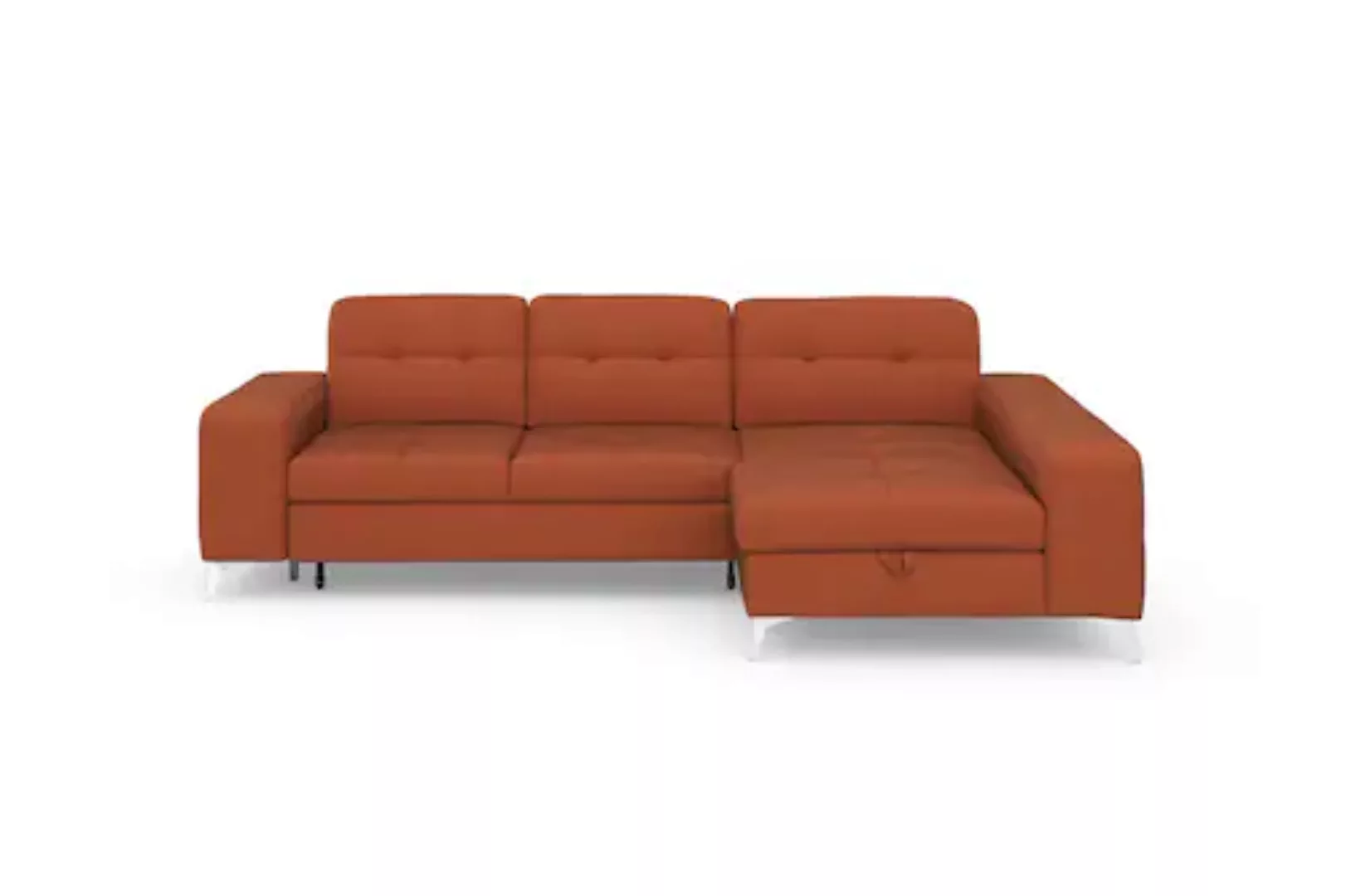 sit&more Ecksofa »Baviene L-Form«, inklusive Sitztiefenverstellung und Fede günstig online kaufen