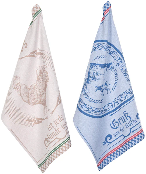 PAD Geschirrtuch »Ganash«, (Set, 2 tlg.) günstig online kaufen