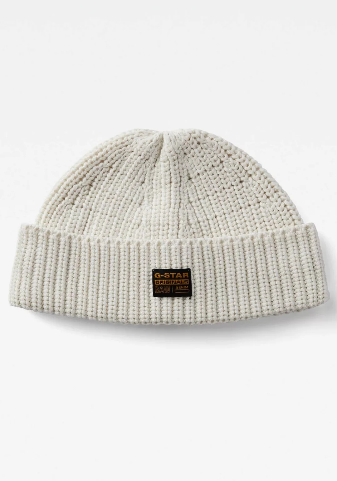 G-STAR Strickmütze "Originals Fisherman Beanie", mit Label günstig online kaufen