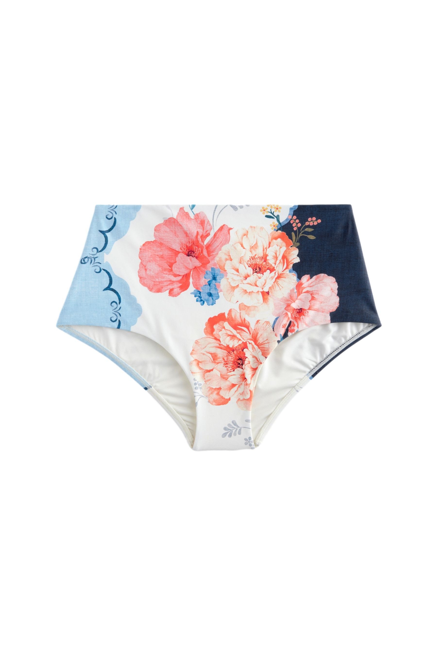 Next Bikini-Hose Hochbund-Bikinihose mit Print (1-St) günstig online kaufen
