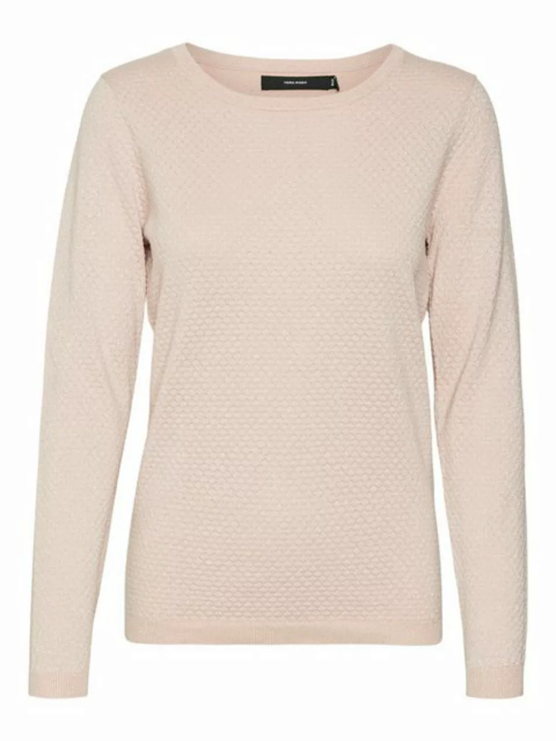 Vero Moda Rundhalspullover "VMCARE SHINE LS O-NECK PULLOVER", mit leichtem günstig online kaufen