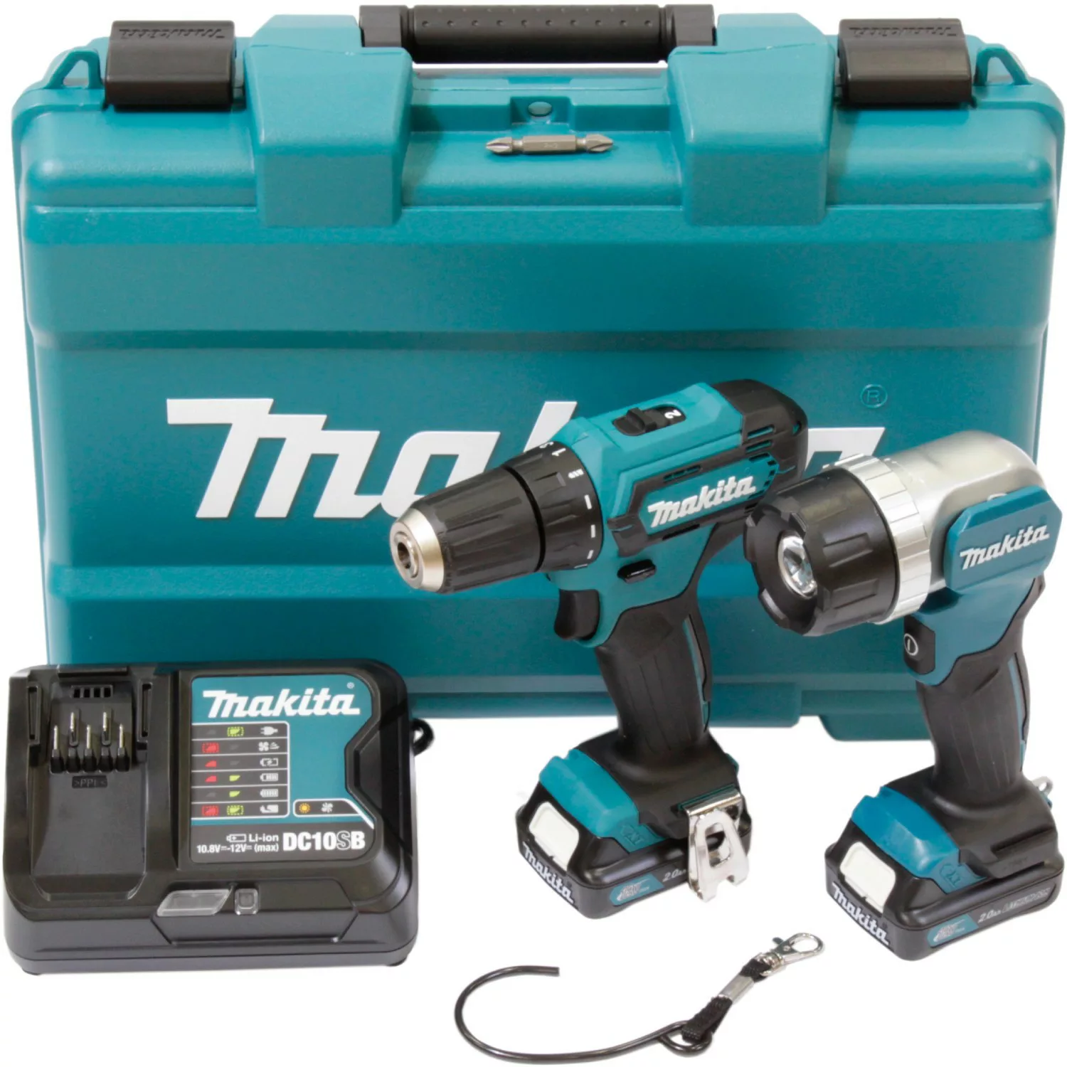 Makita Akku-Bohrschrauber DF333DSAL1 inkl. 2 Ah Akkus günstig online kaufen