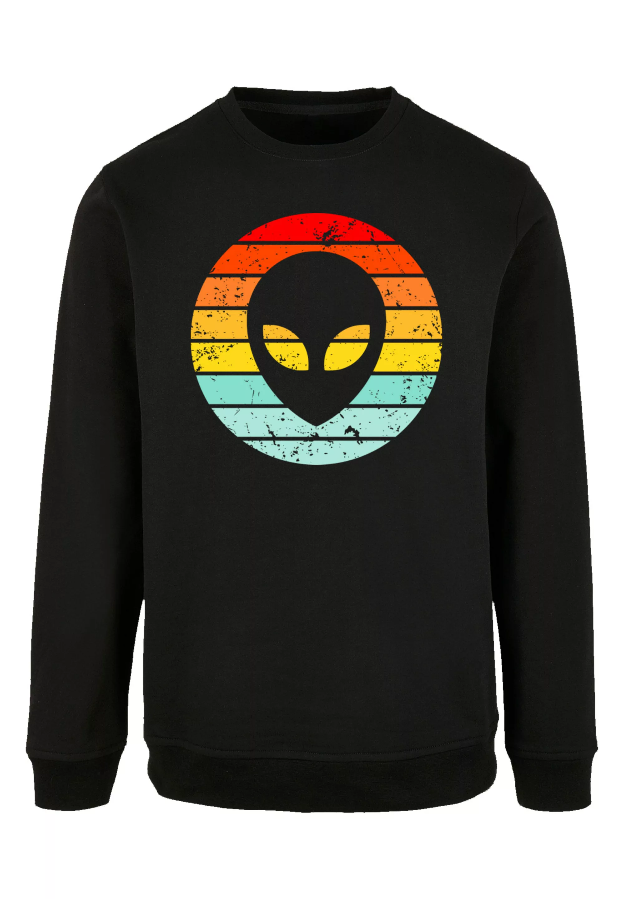 F4NT4STIC Sweatshirt "Alien Retro Sonnenuntergang", Premium Qualität günstig online kaufen