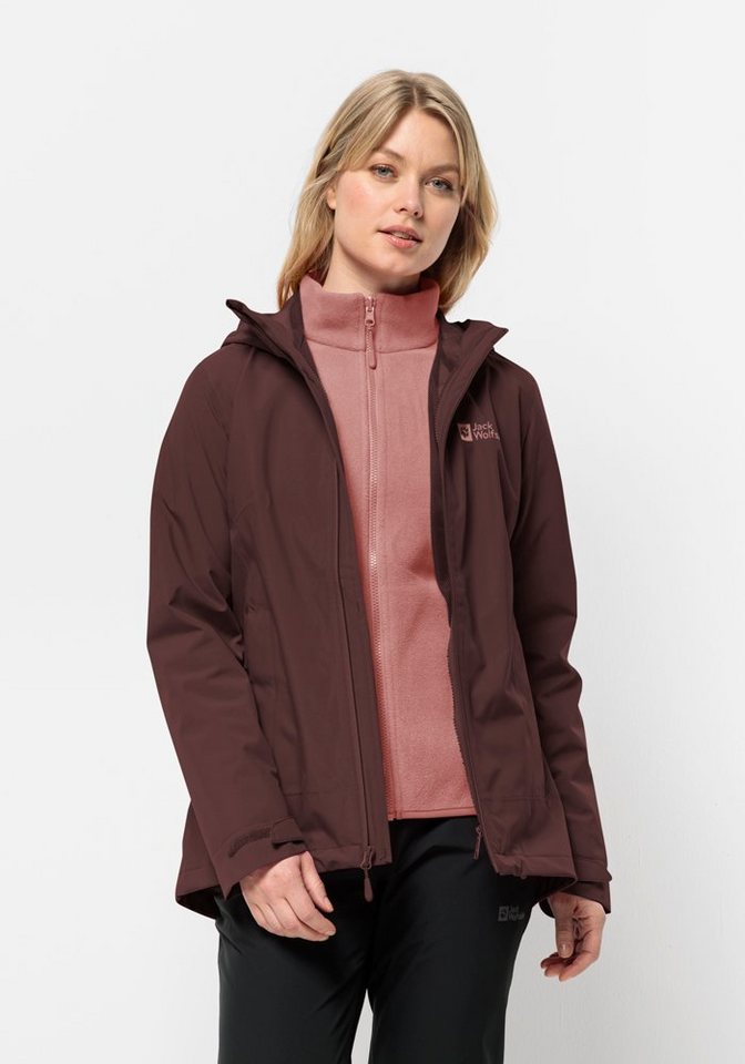 Jack Wolfskin 3-in-1-Funktionsjacke MOONRISE 3IN1 JKT W günstig online kaufen