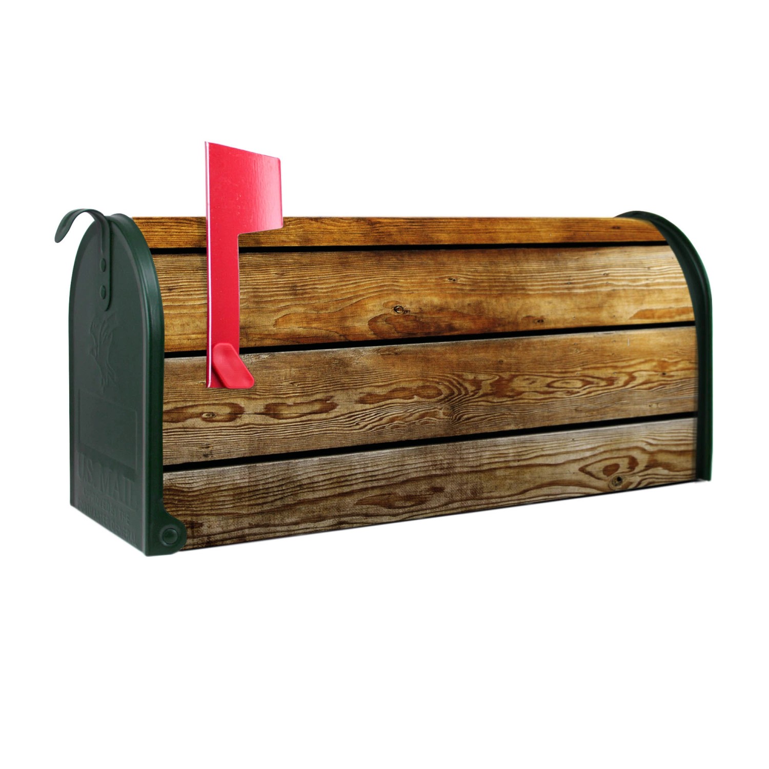 Banjado Amerikanischer Briefkasten Grün 48x22x16cm US Mailbox Letterbox Pos günstig online kaufen