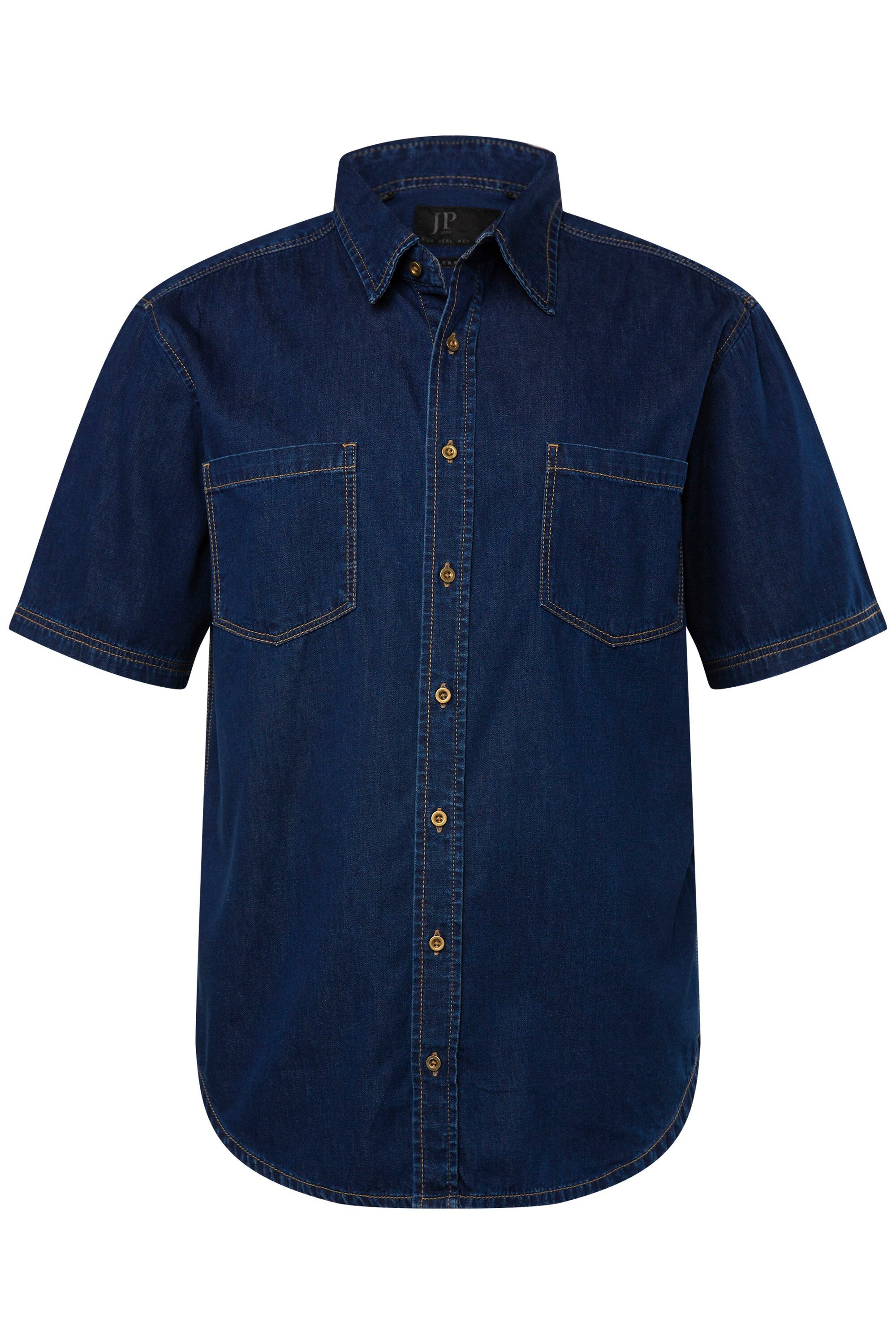 JP1880 Kurzarmhemd Denimhemd Denim Halbarm Modern günstig online kaufen