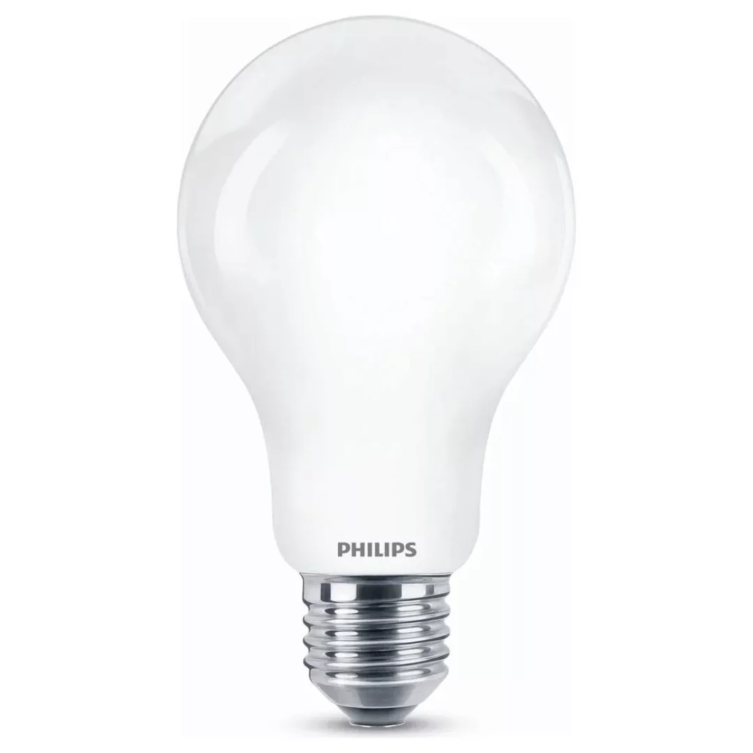 Philips LED Lampe ersetzt 150W, E27 Birne A67, weiß, warmweiß, 2452 Lumen, günstig online kaufen