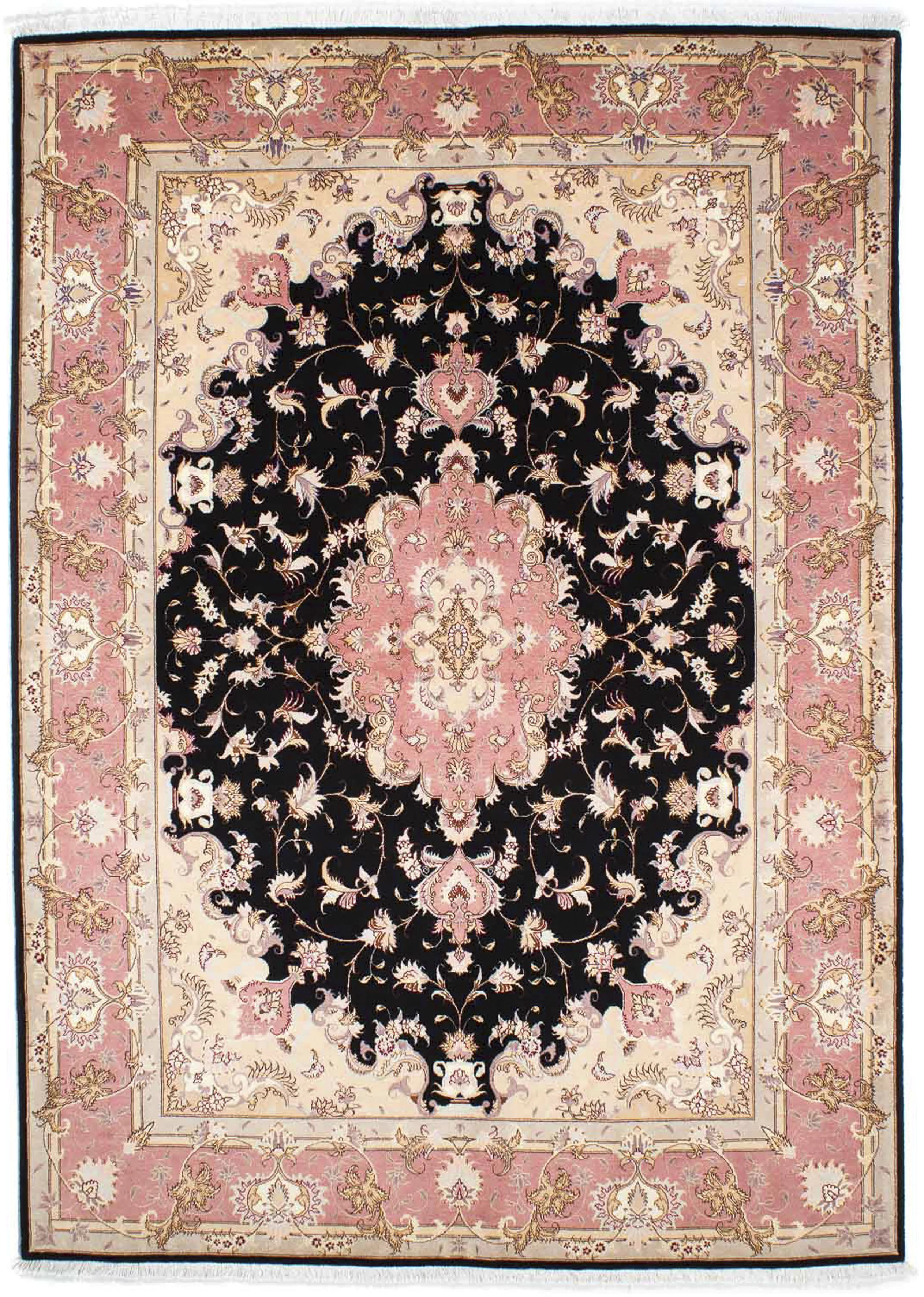 morgenland Orientteppich »Perser - Täbriz - Royal - 236 x 165 cm - dunkelbl günstig online kaufen