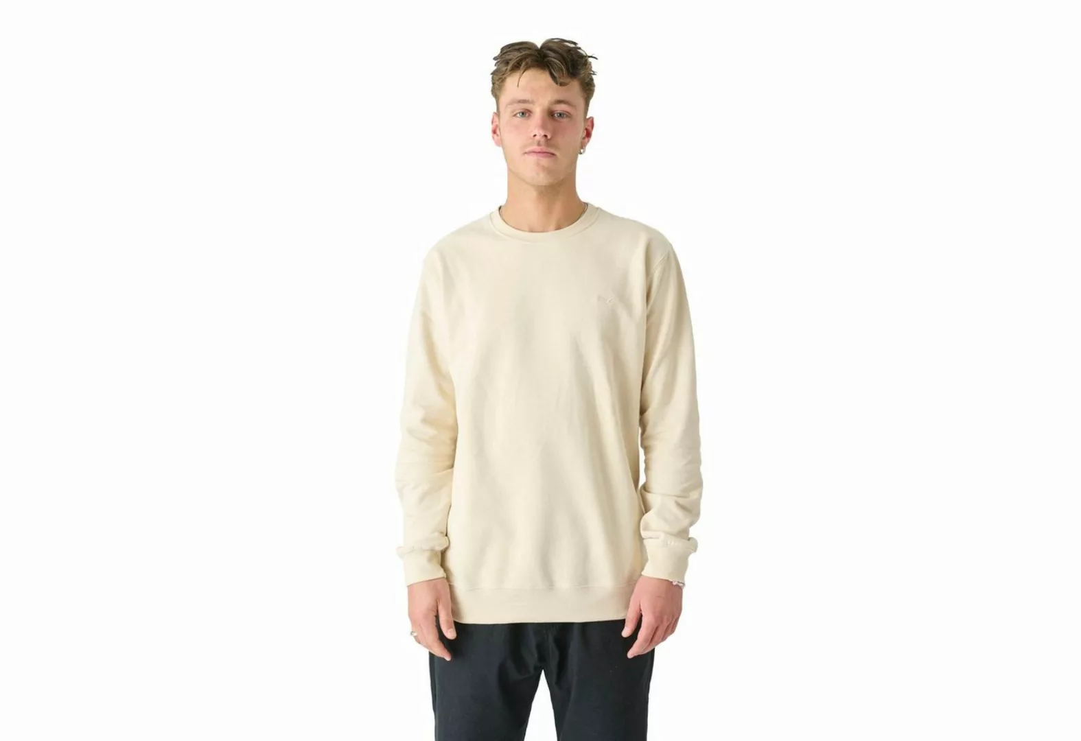 Cleptomanicx Sweater Crewneck Ligull - peyote günstig online kaufen