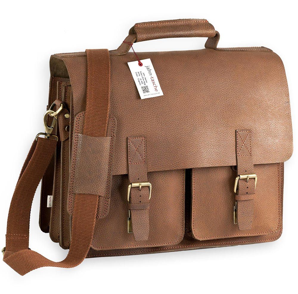 Jahn-Tasche Aktentasche Sehr Robuste Lehrertasche Leder, günstig online kaufen