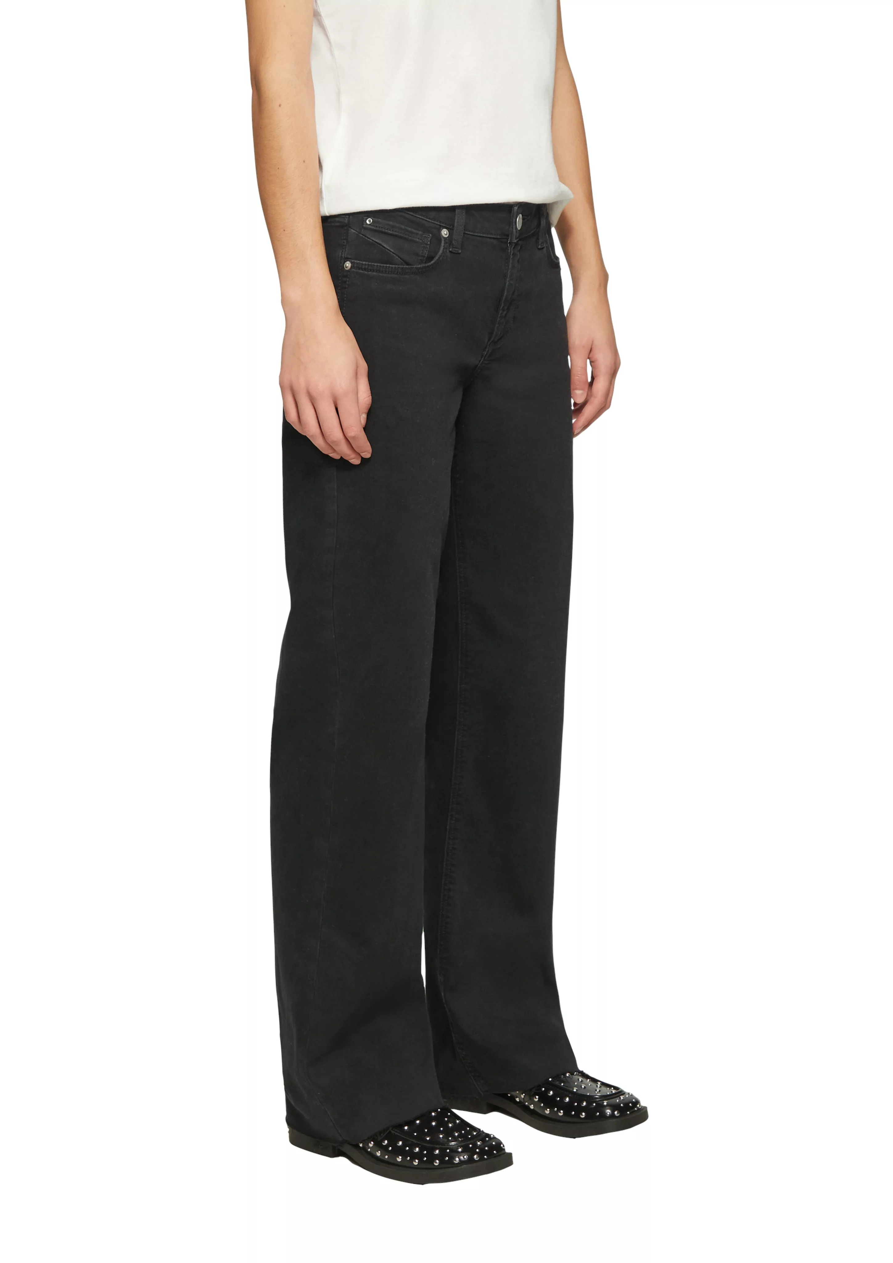 QS Stretch-Jeans "CATIE Wide Leg", im Five-Pocket Style günstig online kaufen