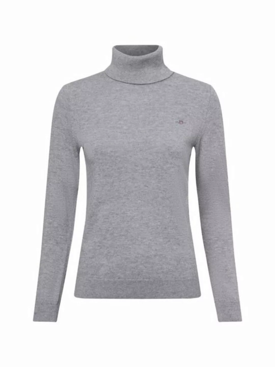 Gant Strickpullover Damen Rollkragenpullover mit Wolle (1-tlg) günstig online kaufen