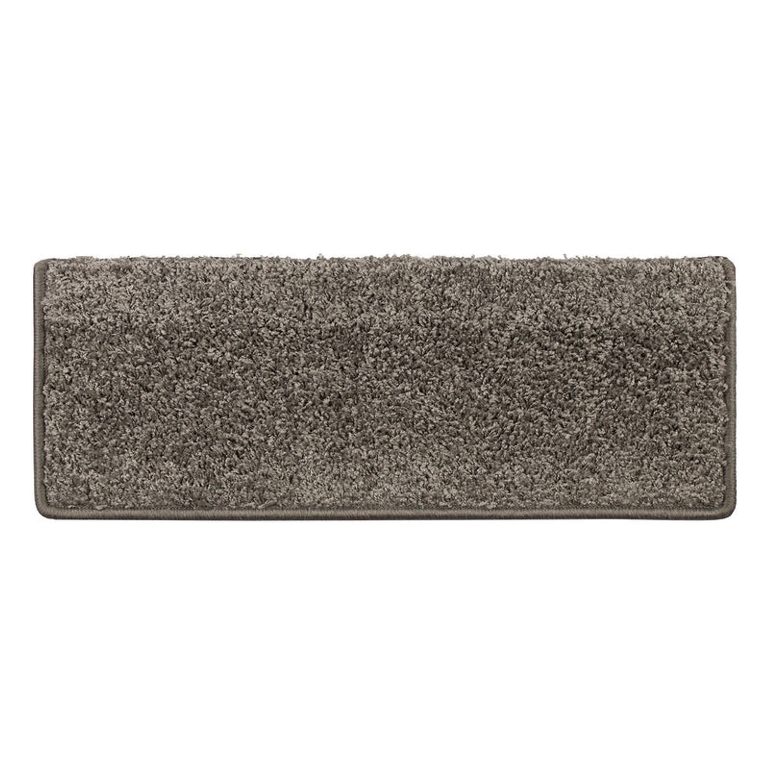 KARAT Shaggy Stufenmatte Sphinx Hochflor Grau 23,5 x 65 cm Rechteckig günstig online kaufen