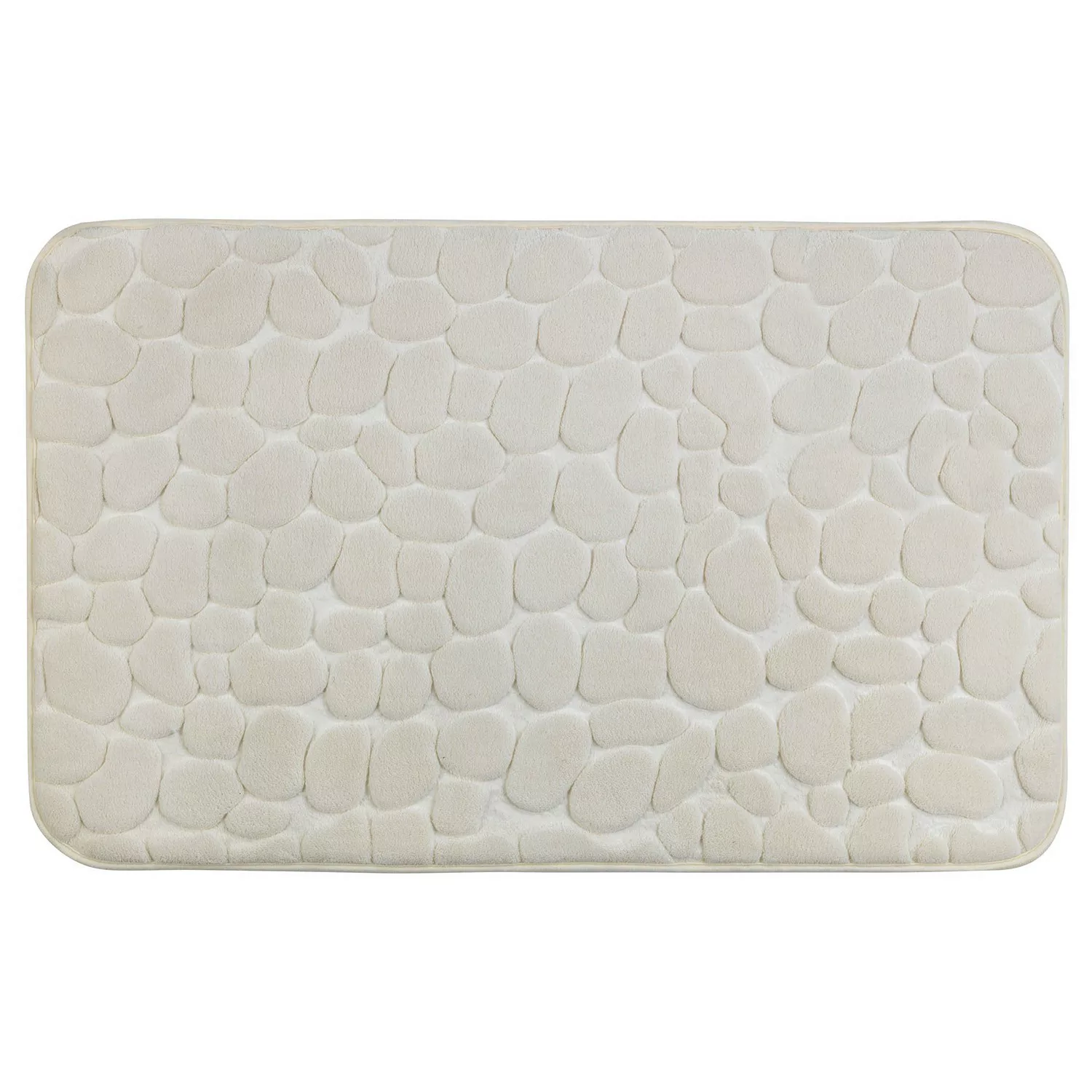 WENKO Badematte »Memory Foam Pebbles«, Höhe 20 mm, BxL: 50 x 80 cm günstig online kaufen
