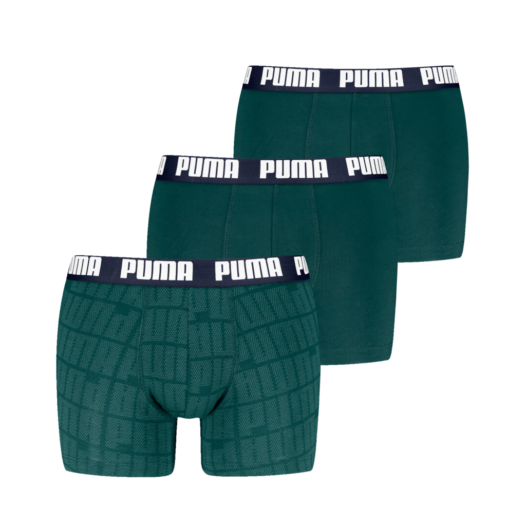 PUMA Boxershorts "PUMA MEN LOGO PRINT BOXERS 3P ECOM", (3er Pack) günstig online kaufen