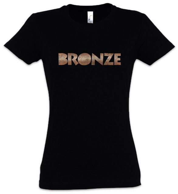 Urban Backwoods Print-Shirt Bronze Damen T-Shirt Logo Company Bar Nightclub günstig online kaufen