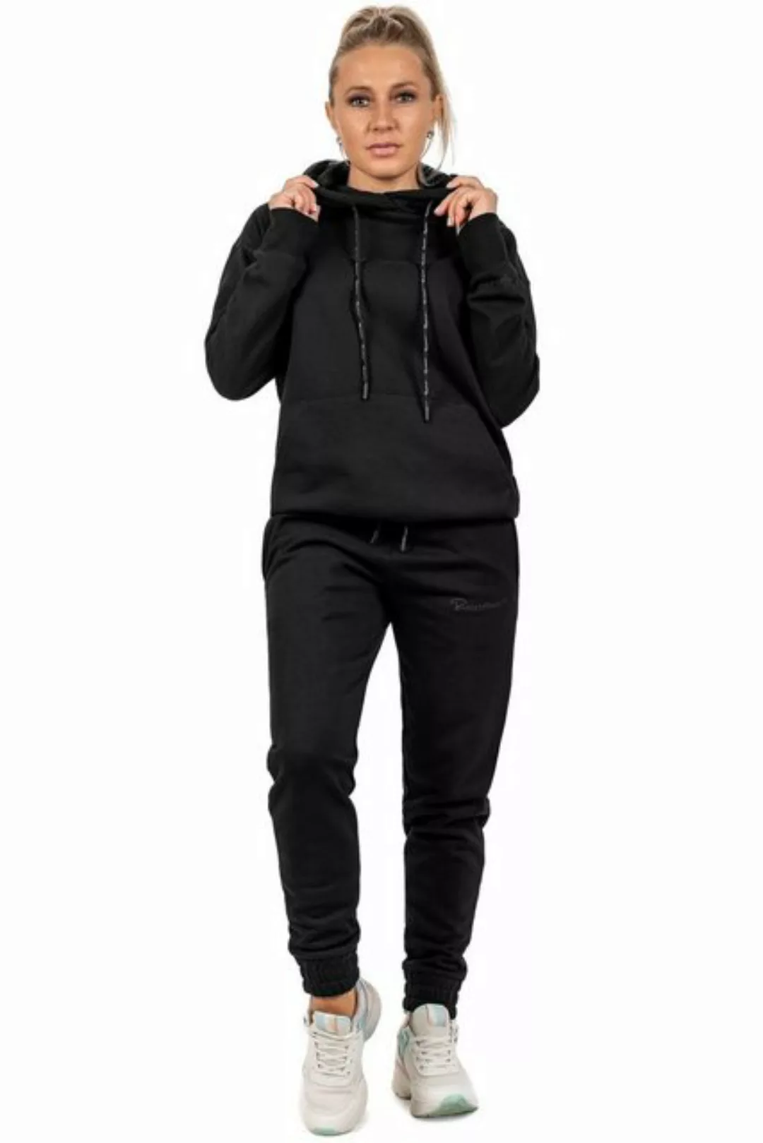 Reichstadt Kapuzenpullover Basic Oversize Damen Hoodie 23RSW038 Black M mit günstig online kaufen