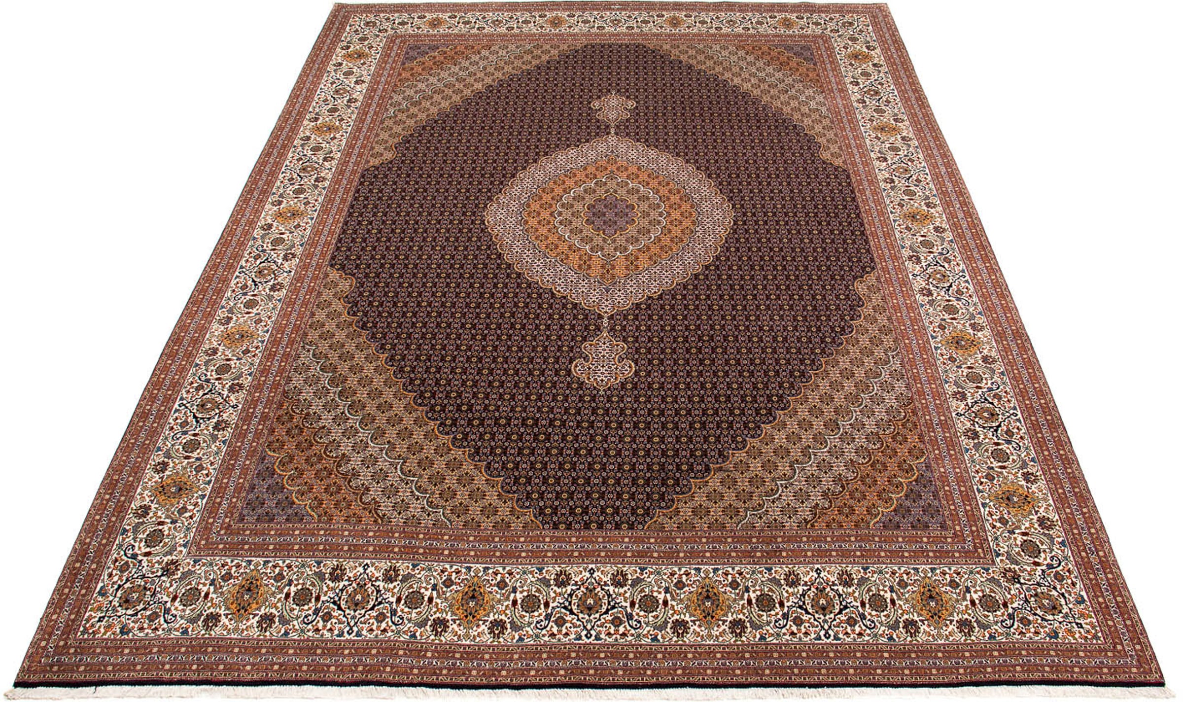 morgenland Orientteppich »Perser - Täbriz - 395 x 303 cm - hellbraun«, rech günstig online kaufen