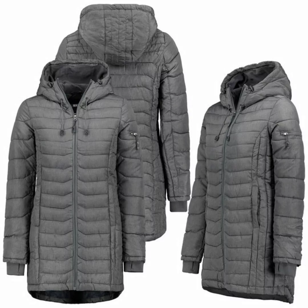 SUBLEVEL Steppjacke Damen Winter Jacke Mantel Parka Steppjacke Steppmantel günstig online kaufen