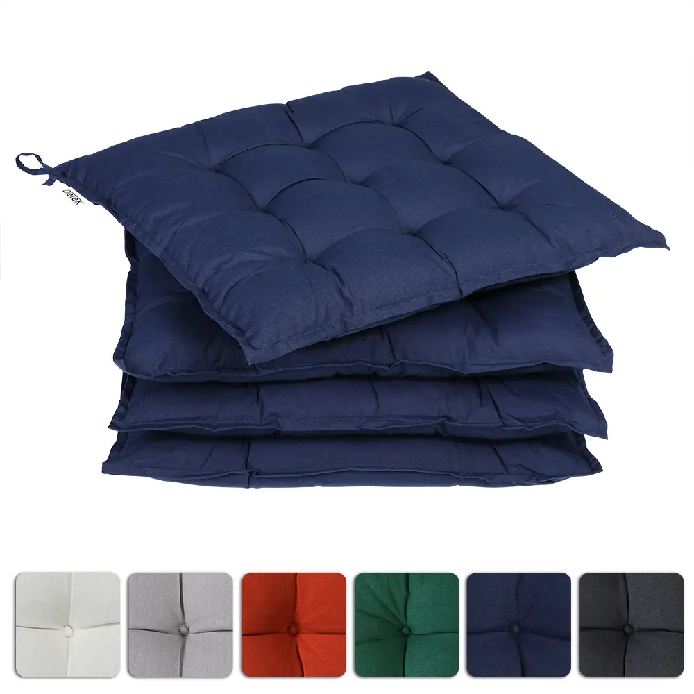 Sitzkissen 4er-Set Cozy Blau günstig online kaufen