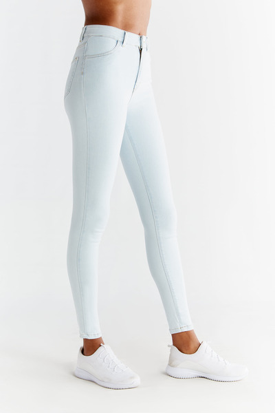 Evermind - Damen Skinny Fit Jeans Aus Bio-baumwolle Wd1014 günstig online kaufen