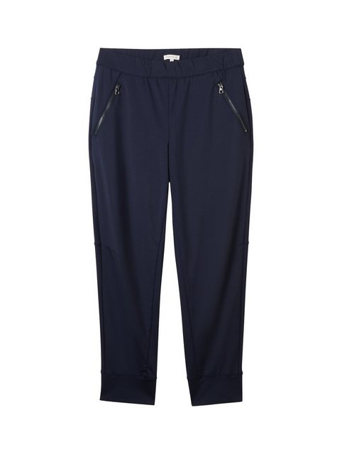 TOM TAILOR 7/8-Hose Lockere Cropped Hose mit Reißverschlusstaschen günstig online kaufen