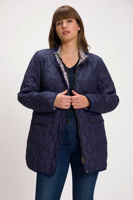 Ulla Popken Steppjacke Steppjacke wasserabweisend 2-Wege-Zipper günstig online kaufen