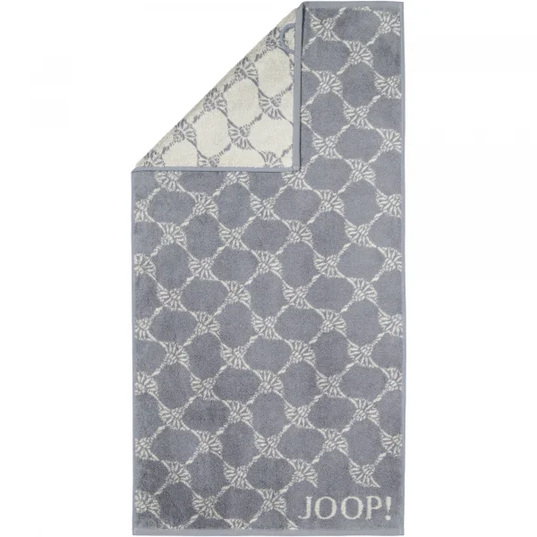 JOOP! Cornflower 1611 - Farbe: Anthrazit - 77 - Handtuch 50x100 cm günstig online kaufen