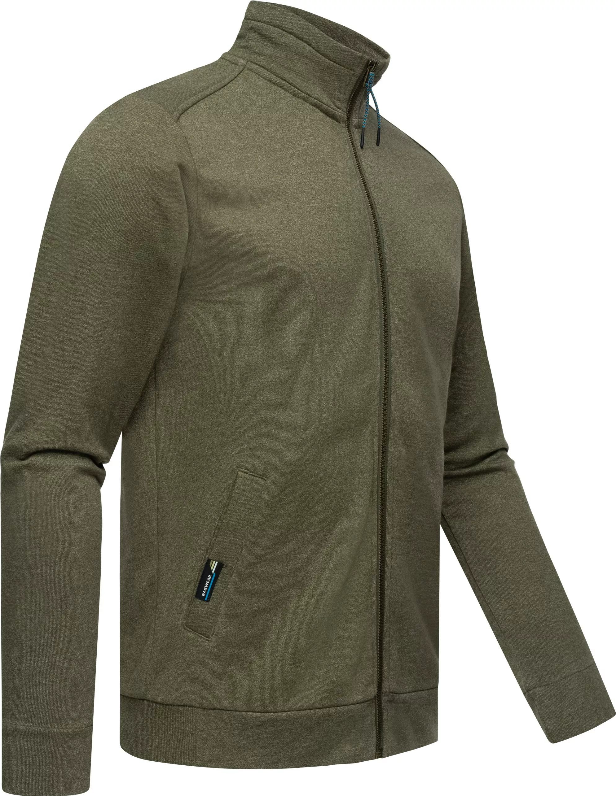 Ragwear Kapuzensweatjacke "Miet", coole Herren Basic Sweatjacke günstig online kaufen