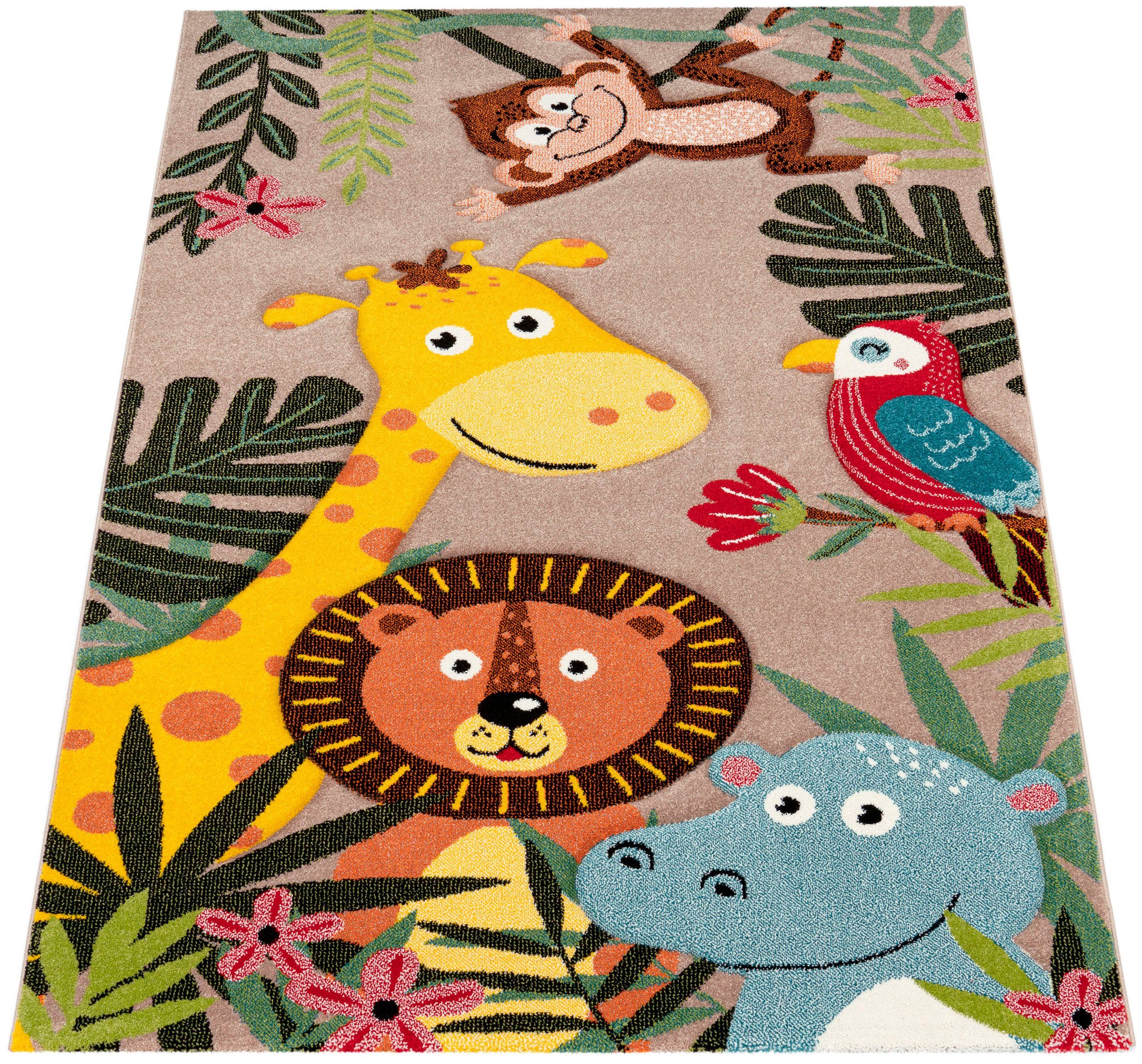 Paco Home Kinderteppich »Diamond 650«, rechteckig, 16 mm Höhe, Spielteppich günstig online kaufen