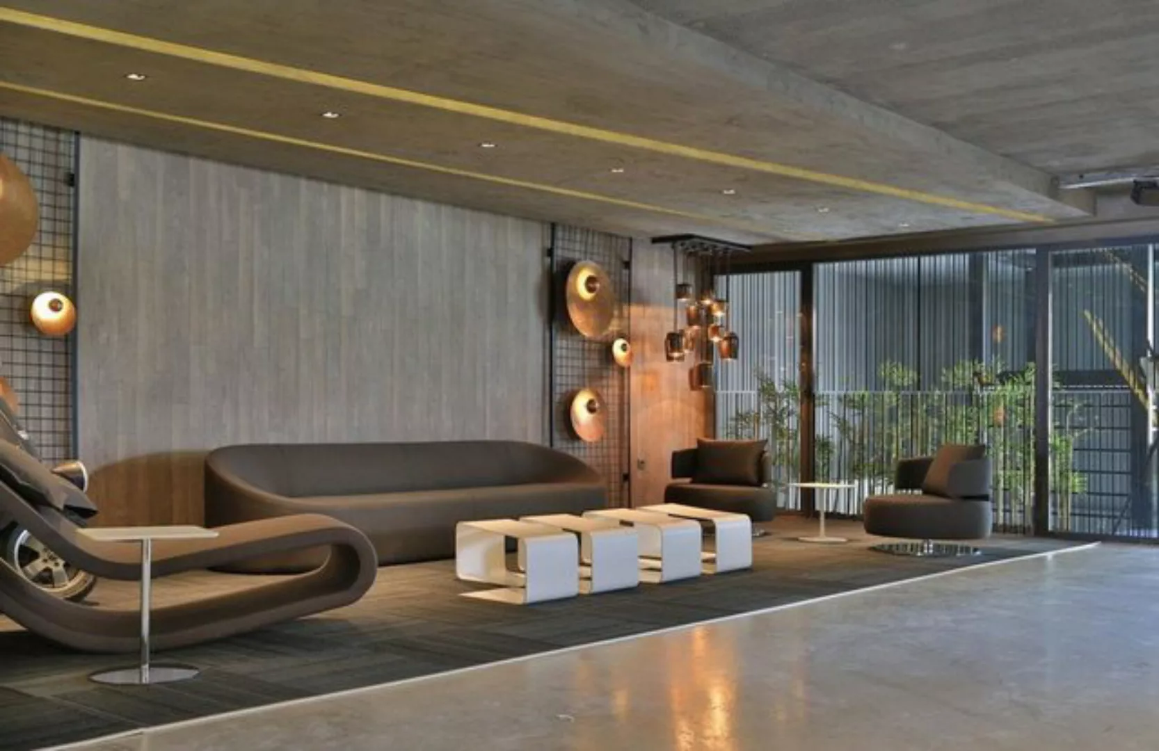 Casa Padrino Sofa Designer Sofa Grau 315 x 82 x H. 70 cm - Wohnzimmer Sofa günstig online kaufen