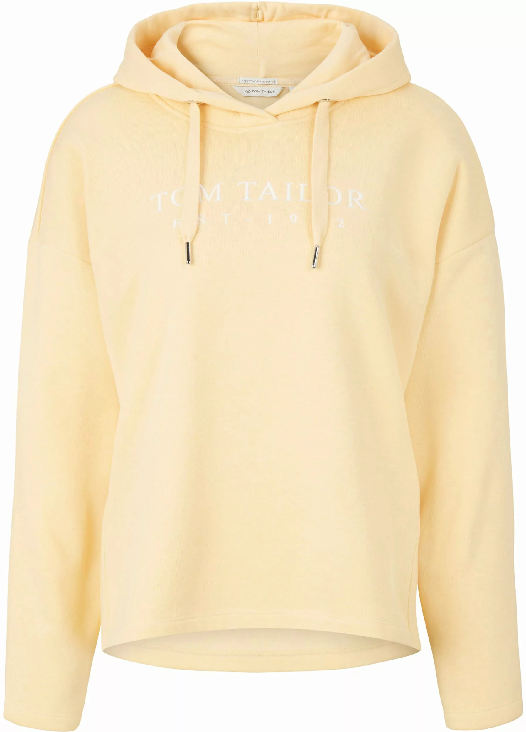 TOM TAILOR Kapuzensweatshirt, mit überschnittenen Schultern günstig online kaufen
