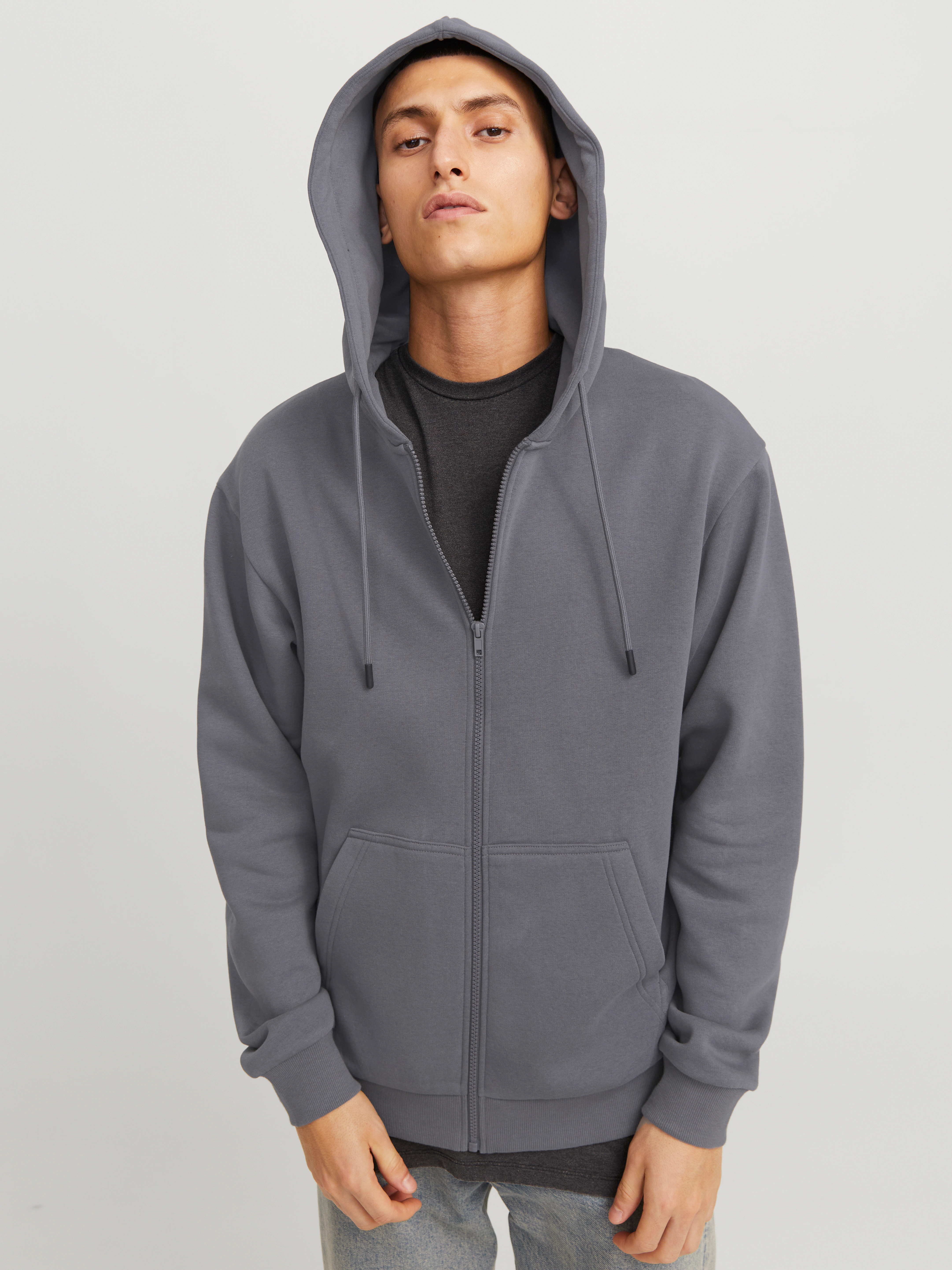 Jack & Jones Kapuzensweatjacke "JJEBRADLEY SWEAT ZIP HOOD NOOS", mit Kapuze günstig online kaufen