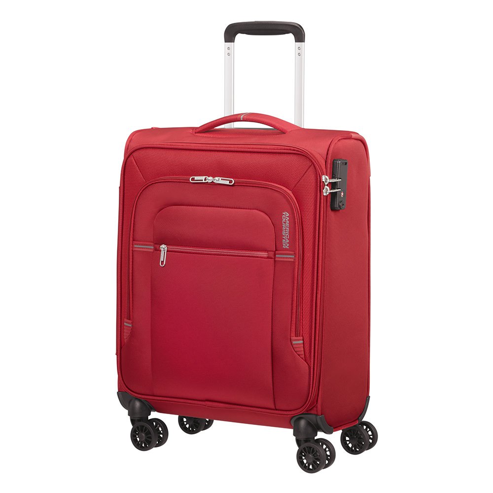 American Tourister Crosstrack Spinner 55/20 40l Trolley One Size Red/Grey günstig online kaufen