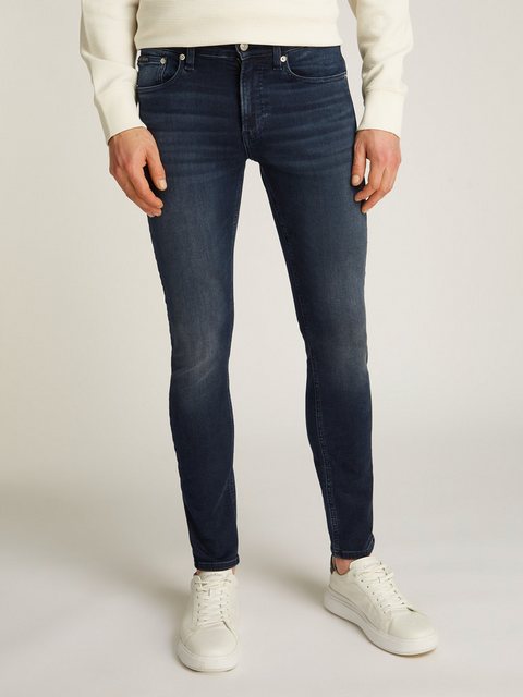 Calvin Klein Jeans Stretch-Jeans SKINNY Coinpocket, Logostickerei günstig online kaufen