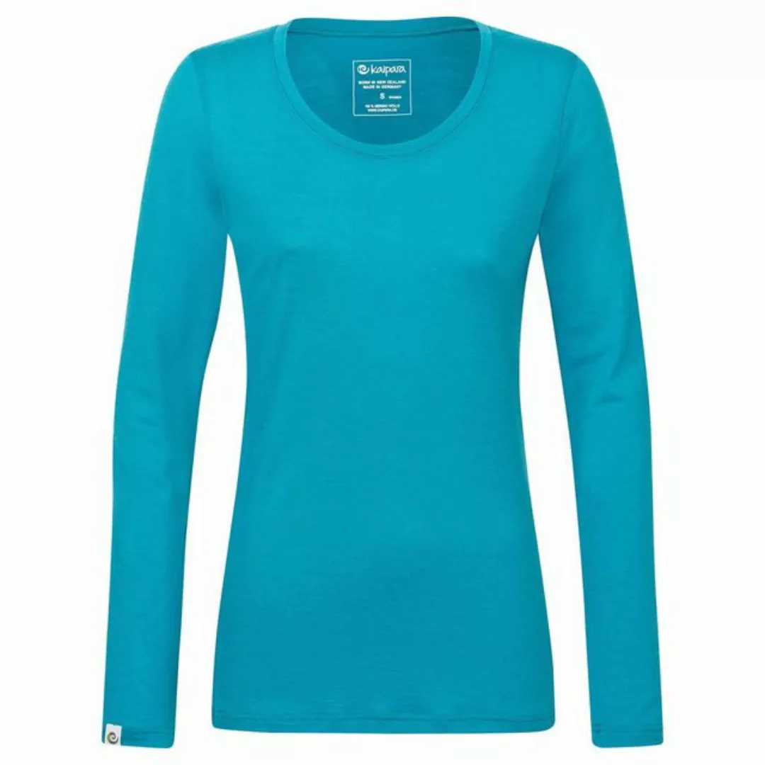 Kaipara - Merino Sportswear Langarmshirt Merino Longsleeve Damen Rundhals S günstig online kaufen