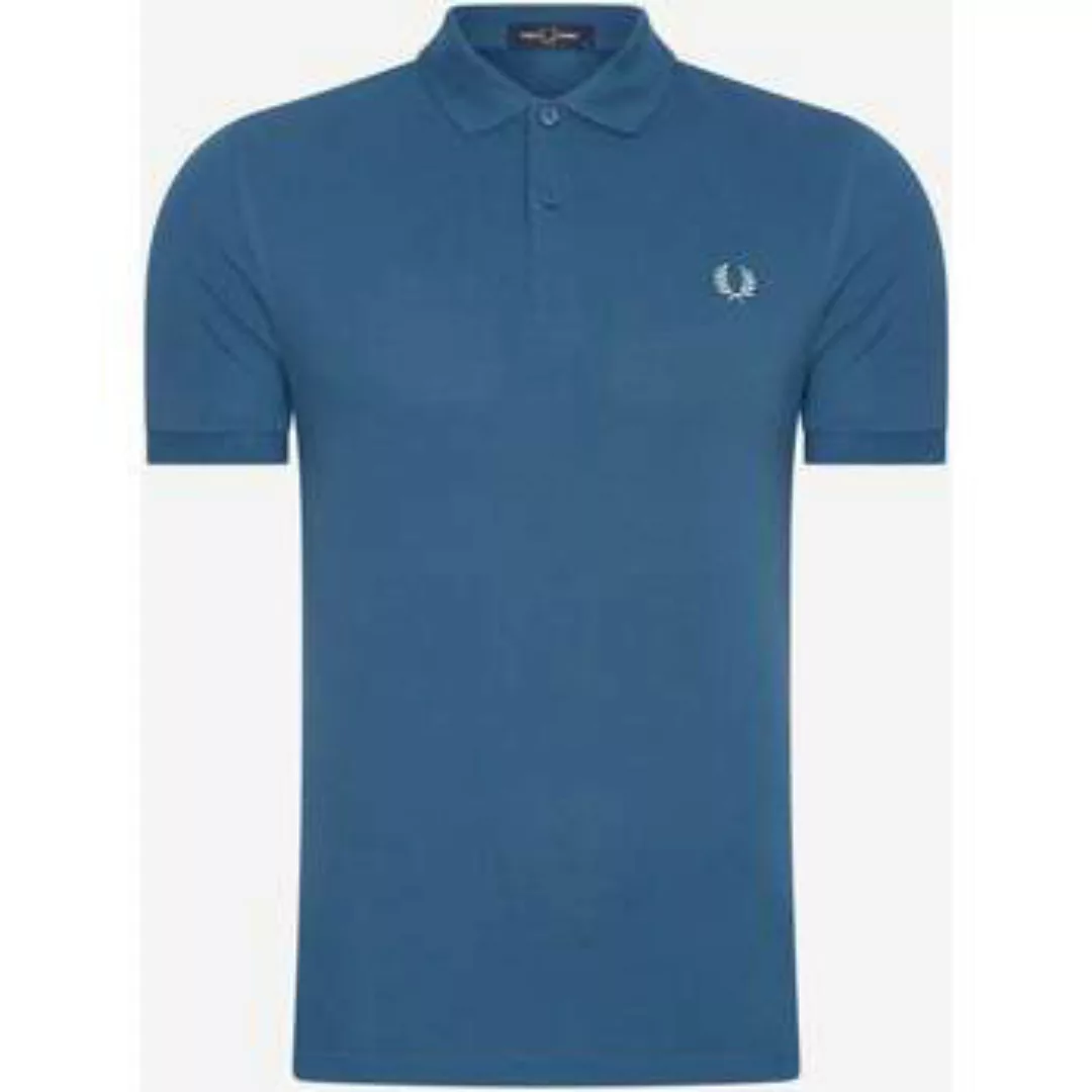 Fred Perry  T-Shirts & Poloshirts Schlichtes -Hemd – mdnghtbl lghice günstig online kaufen