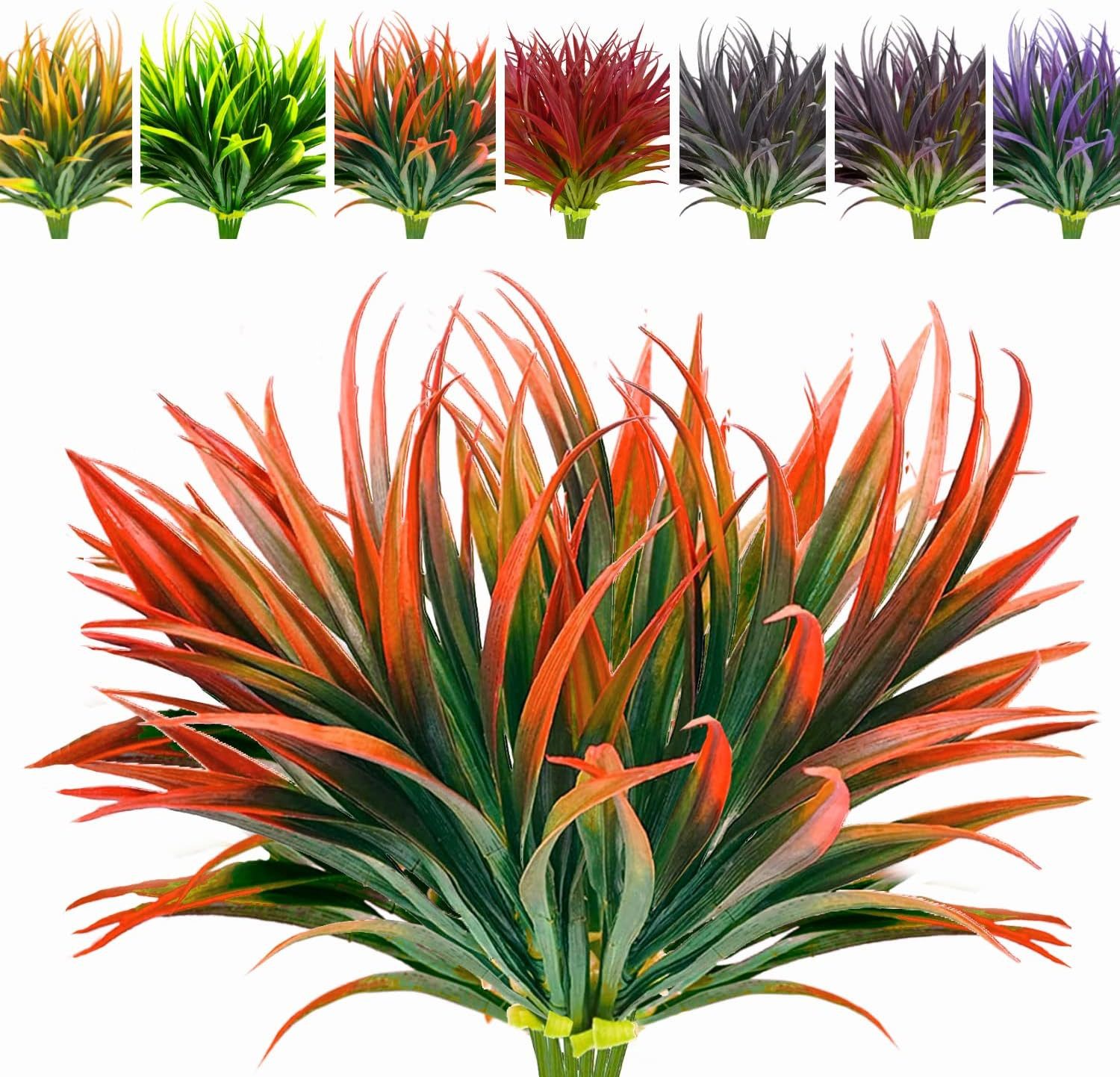 Kunstpflanze Künstlicher Blumenstrauß Außenbereich UV-beständig Grünpflanze günstig online kaufen