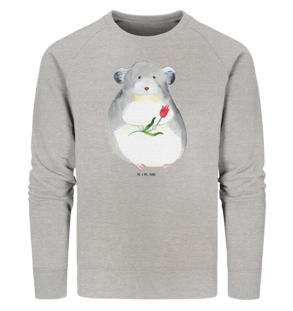 Mr. & Mrs. Panda Longpullover Größe XS Chinchilla Blume - Heather Grey - Ge günstig online kaufen