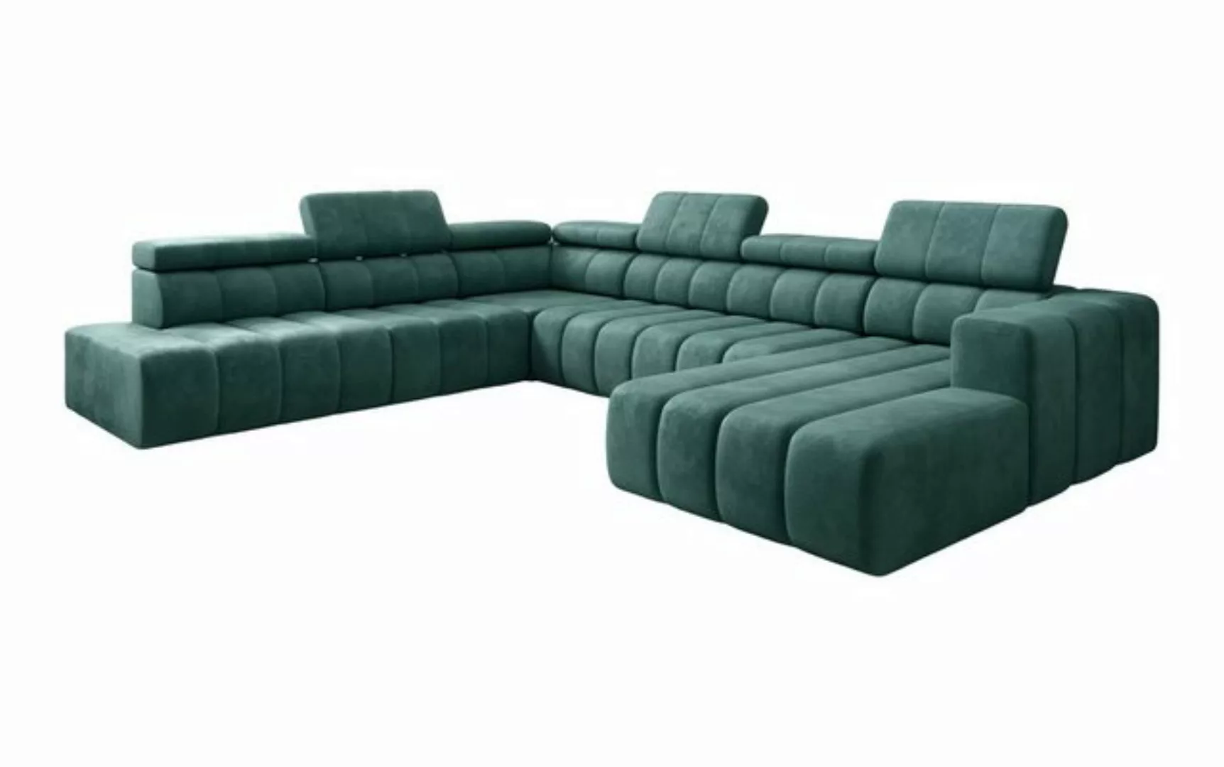 Luxusbetten24 Schlafsofa Designer Sofa Aurora Maxi, mit elektrischer Sitzer günstig online kaufen