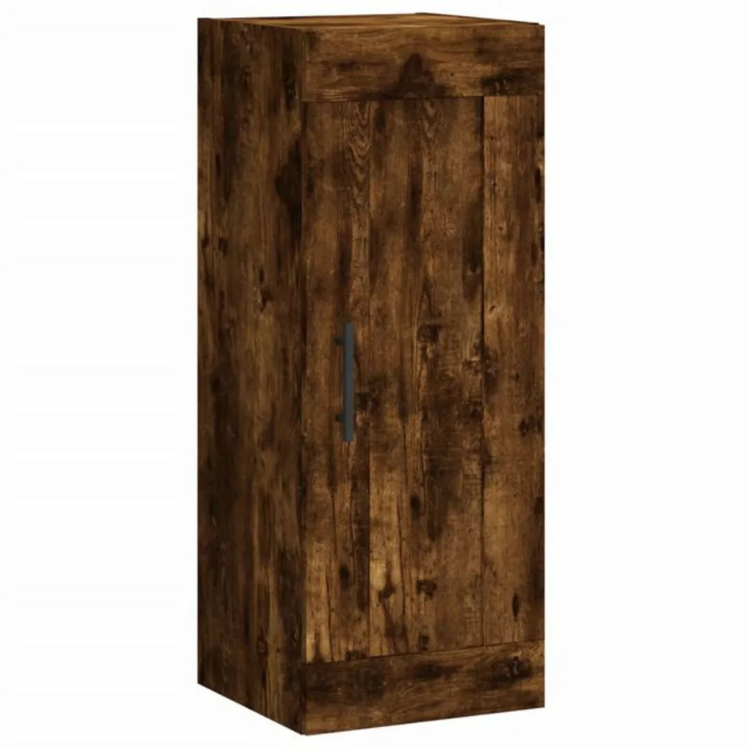 vidaXL Hängeschrank Wandschrank Räuchereiche 34,5x34x90 cm Holzwerkstoff (1 günstig online kaufen