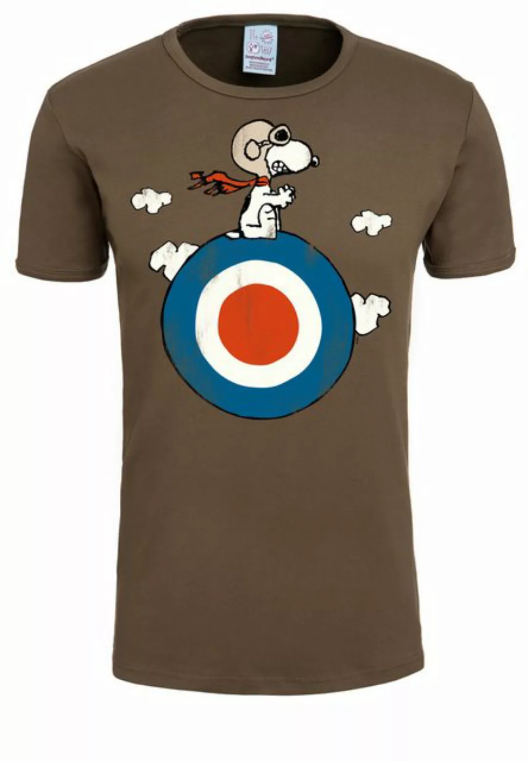LOGOSHIRT T-Shirt Peanuts - Snoopy Pilot mit lizenziertem Print günstig online kaufen