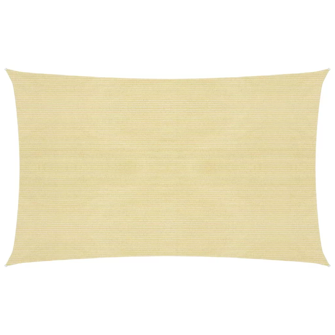 Sonnensegel 160 G/m² Beige 2x5 M Hdpe günstig online kaufen