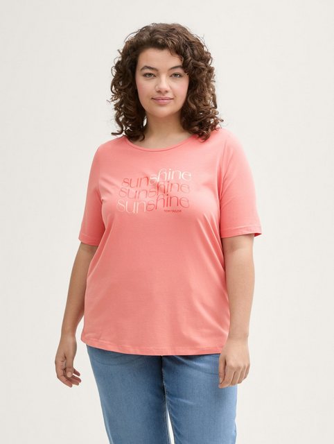 TOM TAILOR PLUS T-Shirt Plus Size - T-Shirt mit Print günstig online kaufen