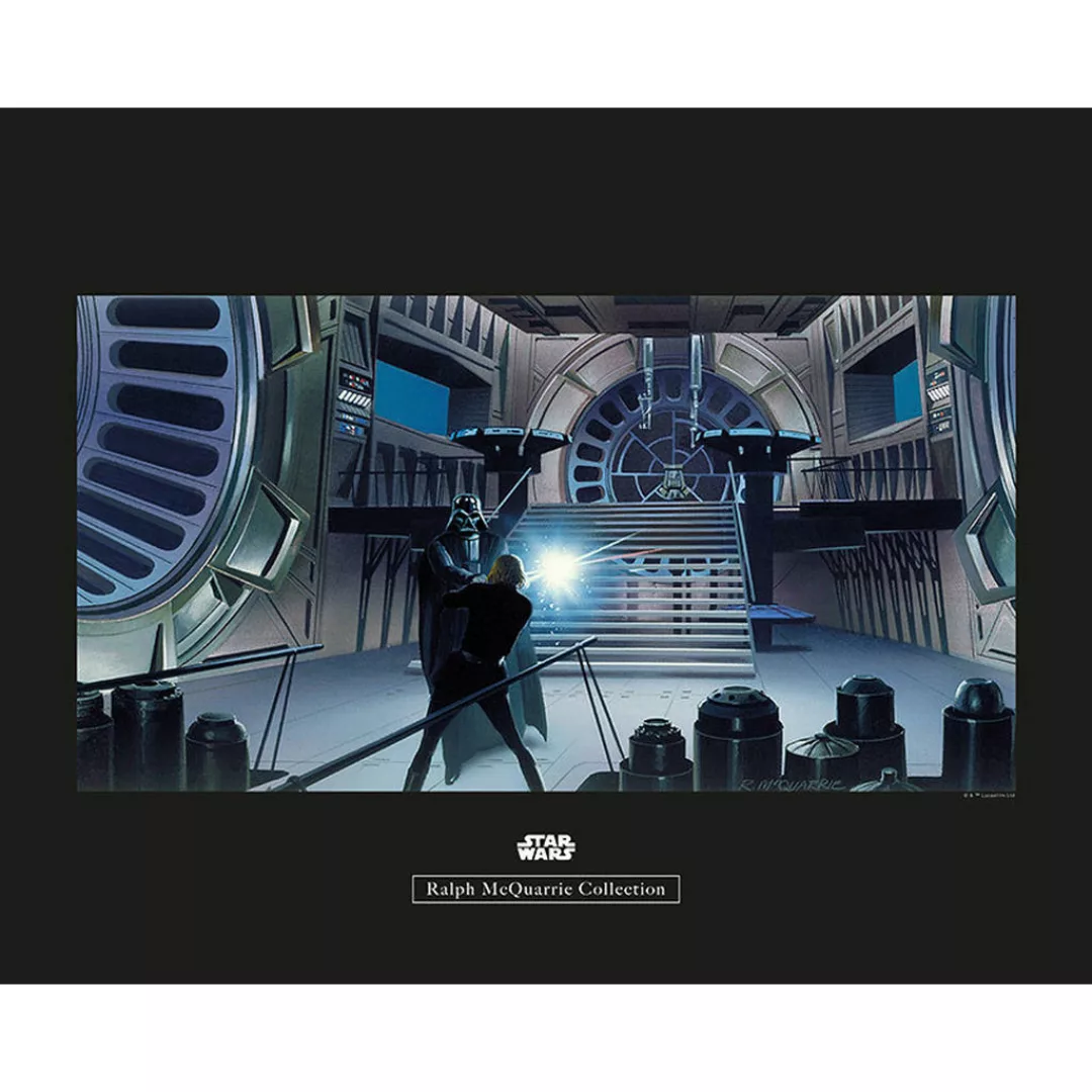 Komar Wandbild Star Wars Classic RMQ Vader Luke Th Star Wars B/L: ca. 50x40 günstig online kaufen