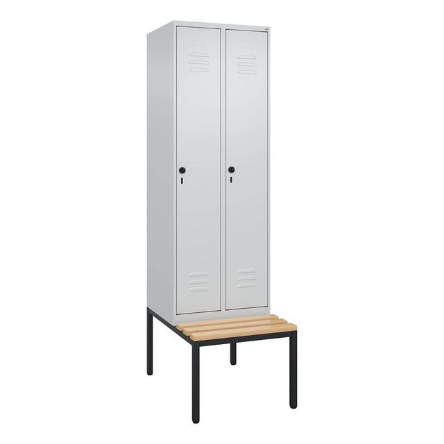 C+P Garderobenschrank Garderobenschrank Classic Plus, Abteilbreite 30 cm, m günstig online kaufen