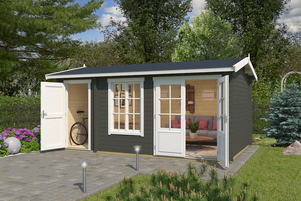Nordic Holz Gartenhaus "WREXHAM 2" günstig online kaufen