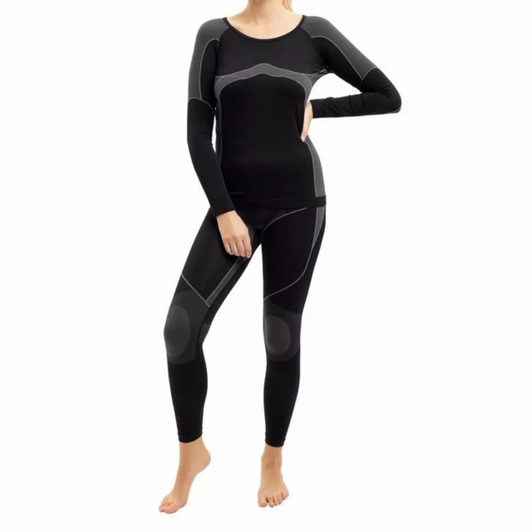 Gomati Thermohose Damen Ski Thermo Unterwäsche Set, Seamless, schnelltrockn günstig online kaufen